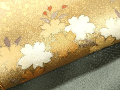 平和屋着物●豪華色留袖　駒刺繍　屏風松梅文　金彩　正絹　逸品　CABI1489th