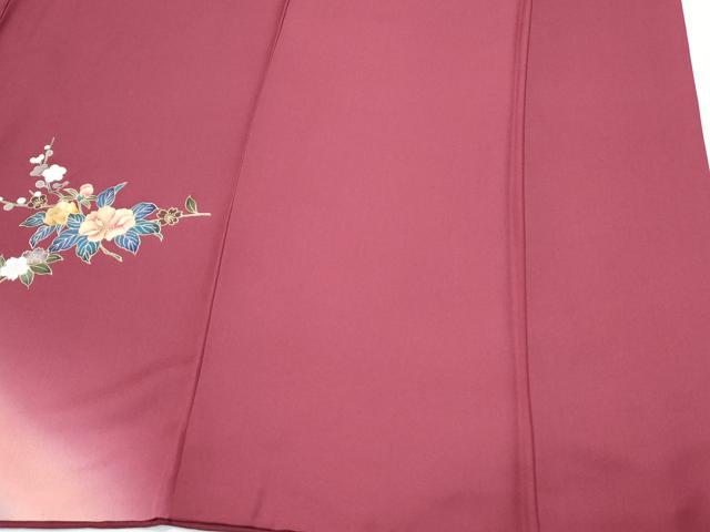 平和屋着物●訪問着　地紙花文　暈し染め　金銀彩　正絹　逸品　CABI1492th