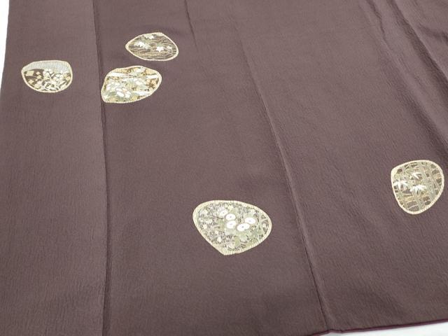 平和屋着物●訪問着　貝合せ花文　金彩　やまと誂製　正絹　逸品　CABI1494th