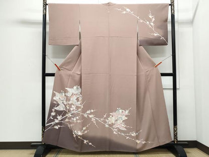 平和屋着物●訪問着　童子遊び　暈し染め　正絹　逸品　CABI1498th