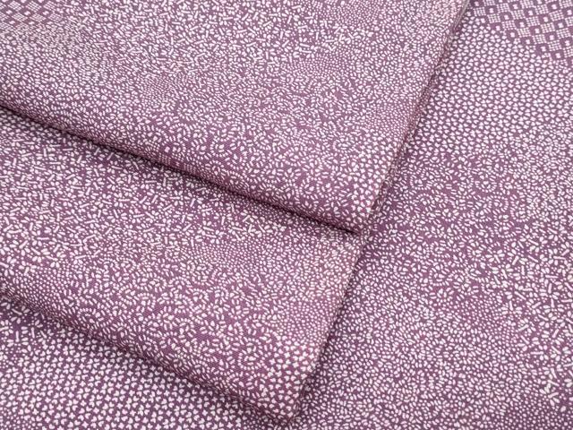 平和屋着物●江戸小紋　切嵌吉祥文　正絹　逸品　CABI1520th
