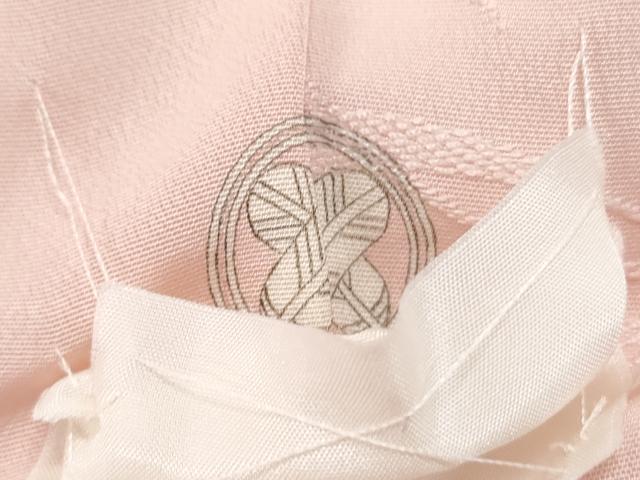 平和屋着物●上質な色無地　舞花地紋　虹色　正絹　逸品　未使用　CABI1535th
