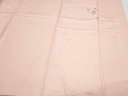 平和屋着物●訪問着　草花文　正絹　逸品　CABI1540th