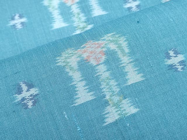 平和屋着物＊夏物　銀座　志ま亀　紗紬　吉祥文　たとう紙付き　正絹　逸品　CABI1549th