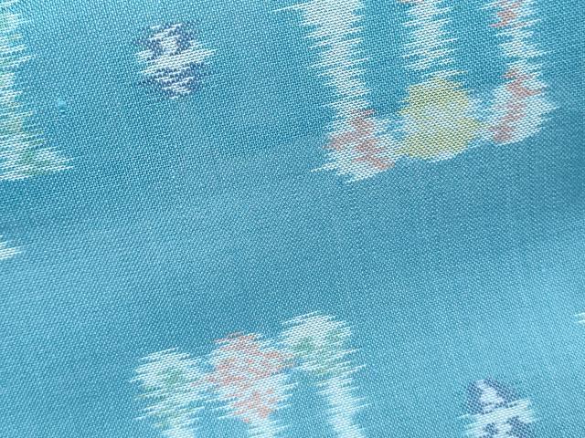 平和屋着物＊夏物　銀座　志ま亀　紗紬　吉祥文　たとう紙付き　正絹　逸品　CABI1549th