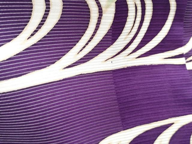 平和屋着物＊夏物　訪問着　絽　流水草花文　正絹　逸品　CABI1550th