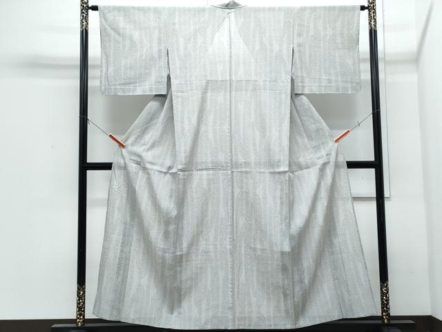 平和屋着物＊夏物 本場大島紬 夏大島 草葉文 正絹 逸品 CABI1552th