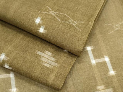 平和屋着物●夏物　本場琉球絣　夏琉球　ロング丈　正絹　逸品　CABI1555th