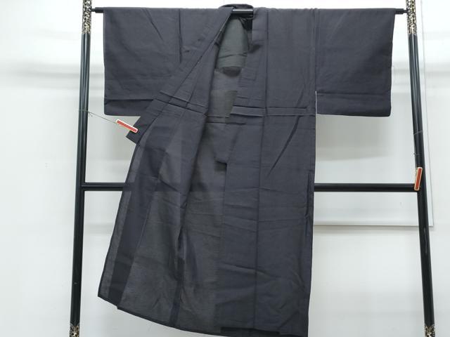 平和屋着物＊夏物　男性　紗紬　霞文　正絹　逸品　CABI1556th