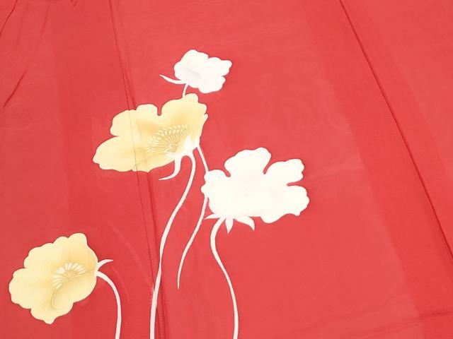 平和屋着物＊夏物　訪問着　絽　草花文　正絹　逸品　CABI1558th