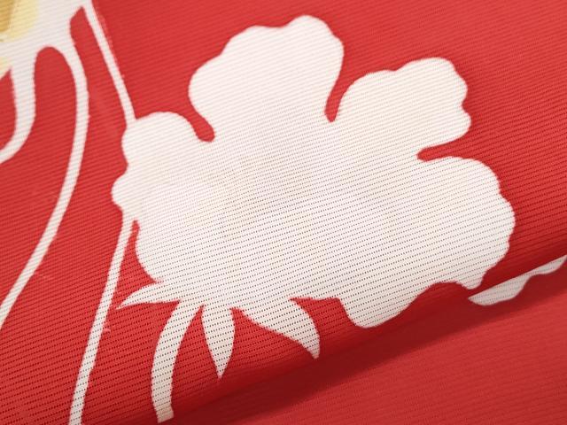平和屋着物＊夏物　訪問着　絽　草花文　正絹　逸品　CABI1558th