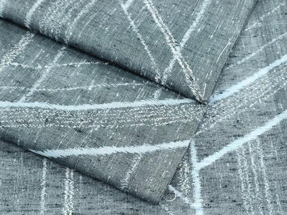 平和屋着物＊夏物　紬　抽象文様　正絹　逸品　CABI1562th