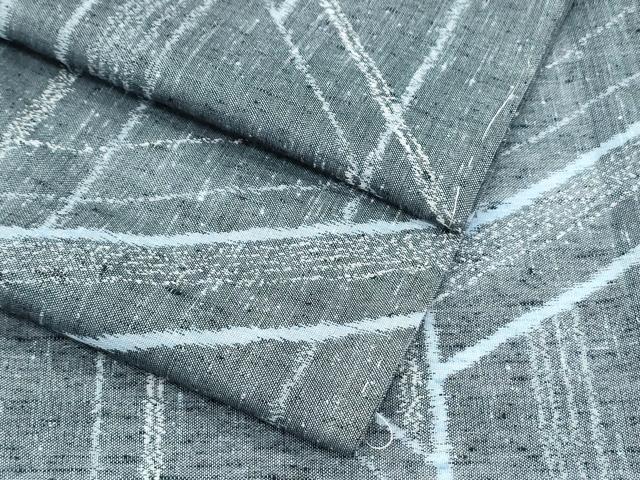 平和屋着物＊夏物　紬　抽象文様　正絹　逸品　CABI1562th