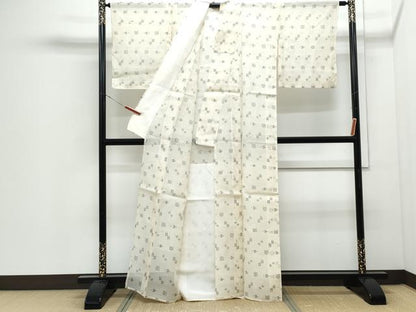 平和屋着物＊夏物　本場琉球絣　夏琉球　正絹　逸品　CABI1563th