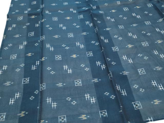 平和屋着物＊夏物　本場琉球絣　夏琉球　正絹　逸品　CABI1564th