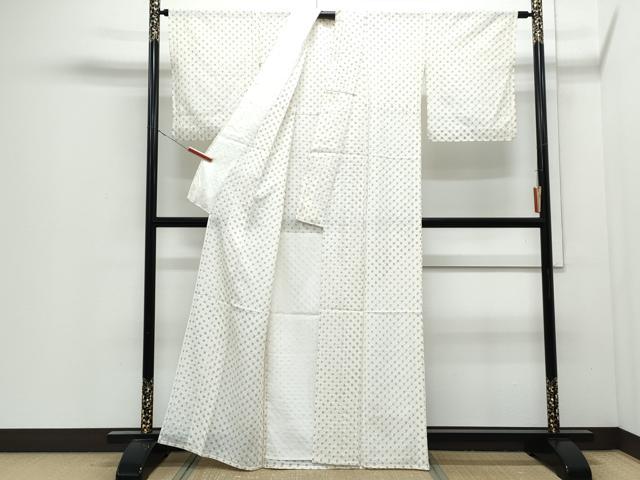 平和屋着物＊夏物　小紋　絽　総絞り　正絹　逸品　未使用　CABI1565th