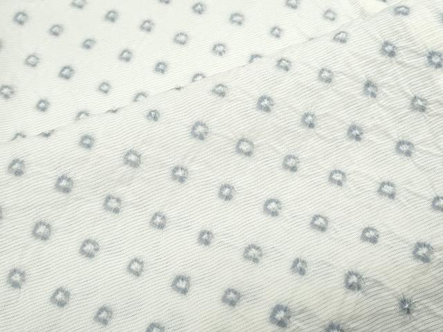 平和屋着物＊夏物　小紋　絽　総絞り　正絹　逸品　未使用　CABI1565th
