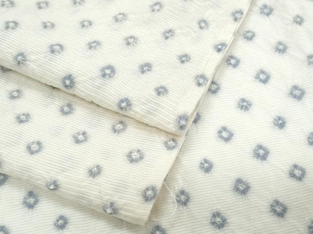平和屋着物＊夏物　小紋　絽　総絞り　正絹　逸品　未使用　CABI1565th