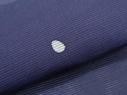 平和屋着物＊夏物　小紋　絽　あられ　正絹　逸品　CABI1566th