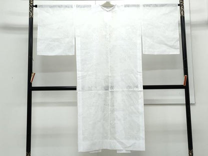 平和屋着物＊夏物　長襦袢　流水花紋紗　洗える着物　CABI1569th