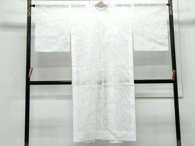 平和屋着物＊夏物　長襦袢　流水花紋紗　洗える着物　CABI1569th