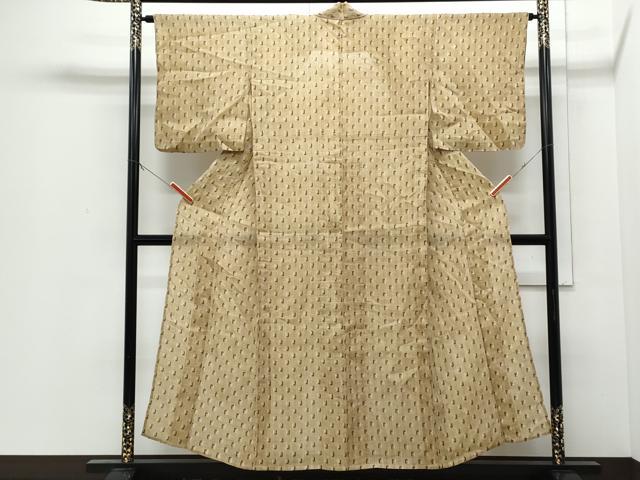 平和屋着物＊夏物　本場小千谷ちぢみ　吉祥文　麻　逸品　CABI1570th