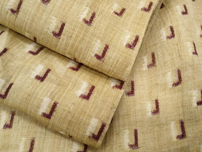 平和屋着物＊夏物　本場小千谷ちぢみ　吉祥文　麻　逸品　CABI1570th