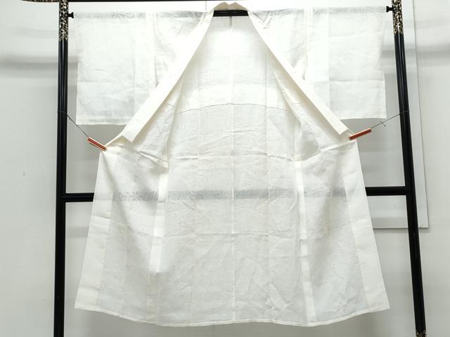 平和屋着物＊夏物　長襦袢　流水楓紋紗　麻　逸品　CABI1571th