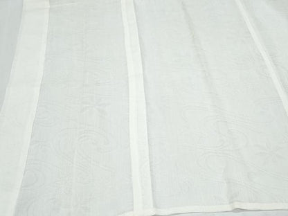 平和屋着物＊夏物　長襦袢　流水楓紋紗　麻　逸品　CABI1571th