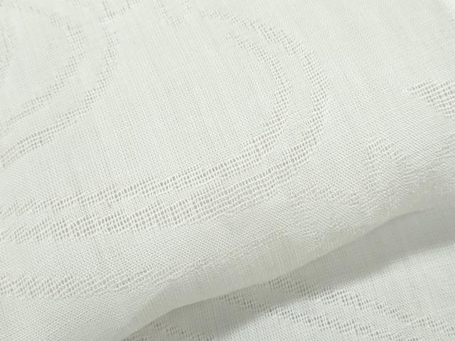 平和屋着物＊夏物　長襦袢　流水楓紋紗　麻　逸品　CABI1571th