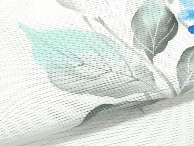 平和屋着物＊夏物　訪問着　絽　手描き　紫陽花　正絹　逸品　CABI1589th