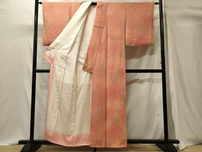 平和屋着物■上質な小紋　青海波地紋　暈し染め　正絹　逸品　CABI1619oy