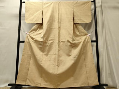 平和屋着物■上質な紬　立涌文　正絹　逸品　未使用　CABI1627oy