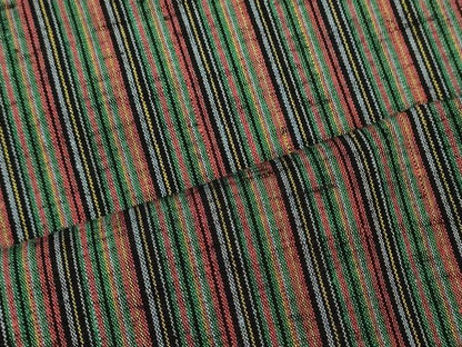 平和屋着物■上質な紬　縞　正絹　逸品　CABI1629oy