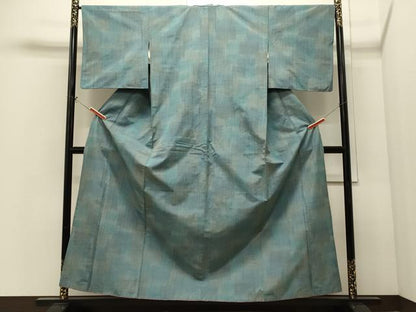 平和屋着物■上質な紬　霞文　正絹　逸品　CABI1644oy