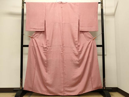 平和屋着物■江戸小紋　作家物　扇面花文　正絹　逸品　CABI1647oy