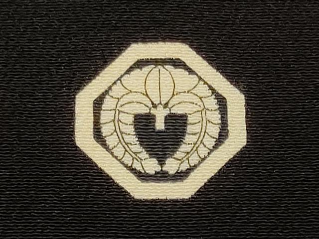 平和屋着物■豪華黒留袖　刺繍　組み紐飛鶴文　金彩　正絹　逸品　CABI1658oy