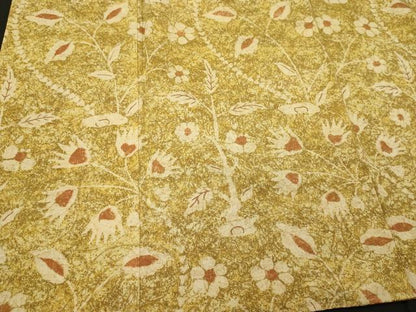 平和屋着物■上質な小紋　草花文　西武扱い　正絹　逸品　CABI1663oy