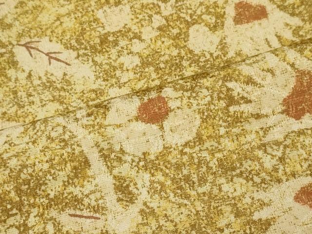 平和屋着物■上質な小紋　草花文　西武扱い　正絹　逸品　CABI1663oy