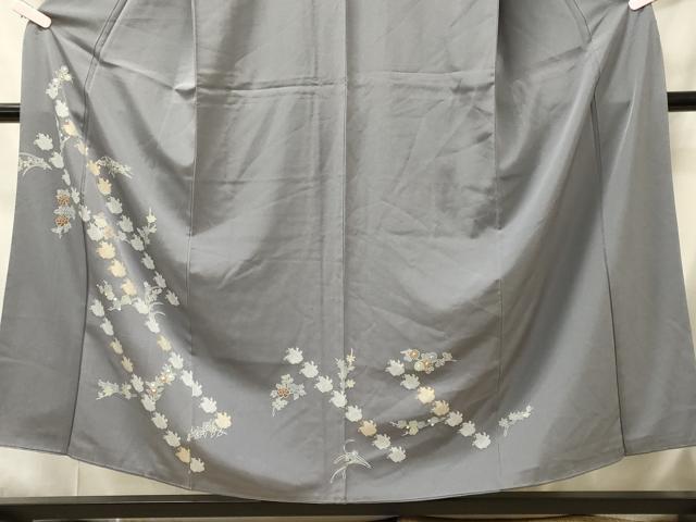 平和屋着物■訪問着　舞蝶花文　金彩　正絹　逸品　CABI1694oy