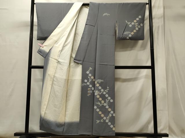 平和屋着物■訪問着　舞蝶花文　金彩　正絹　逸品　CABI1694oy