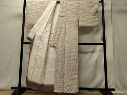 平和屋着物■訪問着　青海波文　正絹　逸品　CABI1696oy