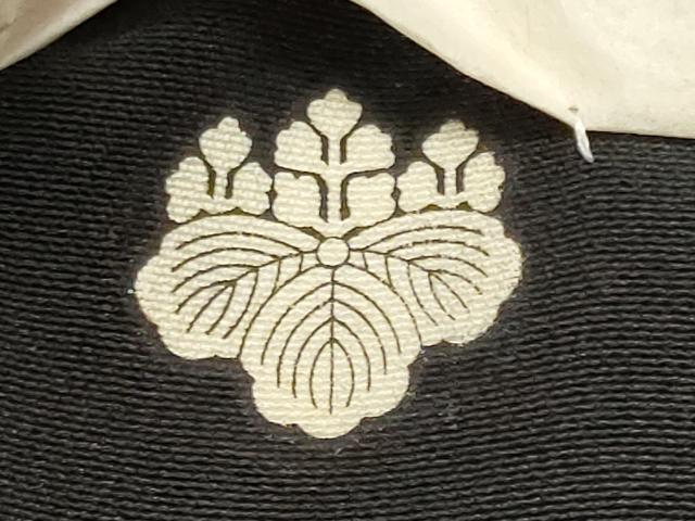 平和屋着物■豪華黒留袖　刺繍　雲取り草花文　金彩　正絹　逸品　未使用　CABI1704oy