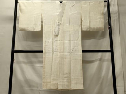 平和屋着物■長襦袢　無双仕立て　雲取り吉祥文　正絹　逸品　CABI1706oy