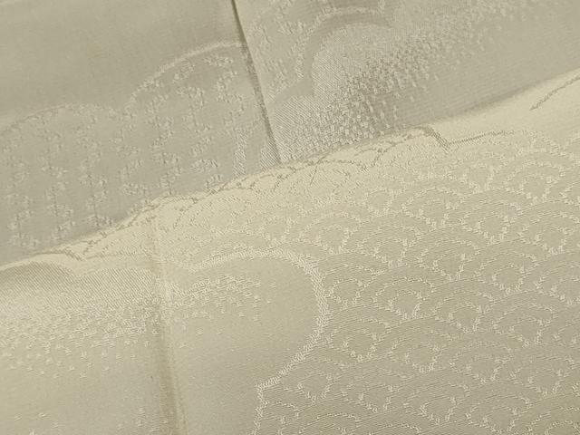 平和屋着物■長襦袢　無双仕立て　雲取り吉祥文　正絹　逸品　CABI1706oy