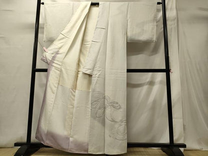 平和屋着物■色留訪問着　刺繍　組み紐　暈し染め　正絹　逸品　CABI1709oy