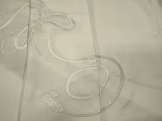 平和屋着物■色留訪問着　刺繍　組み紐　暈し染め　正絹　逸品　CABI1709oy