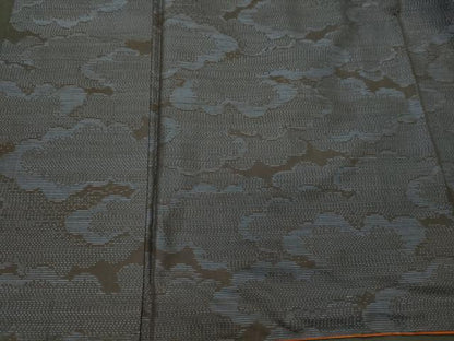 平和屋着物■本場大島紬　雲取り文　正絹　逸品　未使用　CABI1710oy