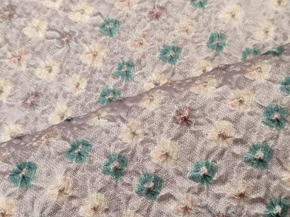 平和屋着物■上質な小紋　総絞り　丸文　正絹　逸品　CABI1740oy