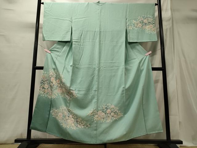 平和屋着物■訪問着　辻が花　絞り　暈し染め　正絹　逸品　CABI1749oy